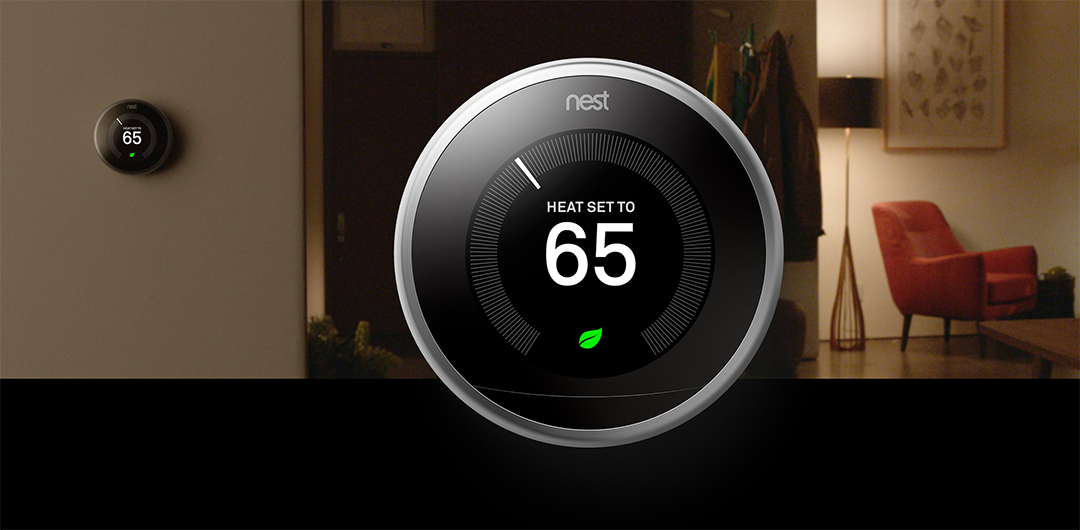 Google Nest smart thermostat
